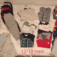 set abbigliamento bambino 12-18 mesi
