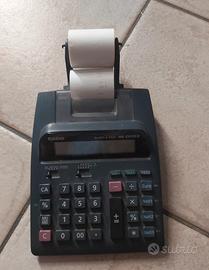 Calcolatrice Casio + 14 rotoli