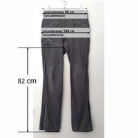 Pantaloni alpinismo trekking donna grigio 44(IT)
