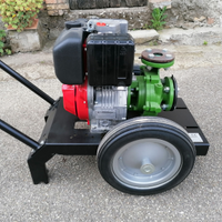 Motopompa Lombardini Diesel con pompa Rovatti