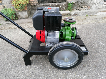 Motopompa Lombardini Diesel con pompa Rovatti