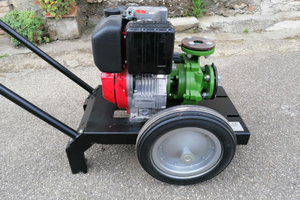 Motopompa Lombardini Diesel con pompa Rovatti