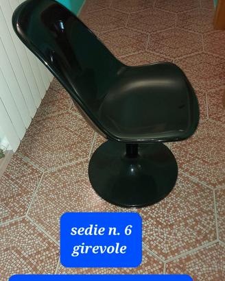 sedie girevole