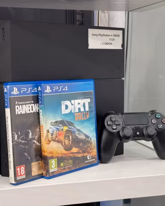 Sony PlayStation 4 FAT 512GB + 2 GIOCHI