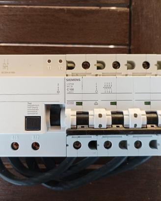 Siemens interr magn.termico diff. 100A - 1A