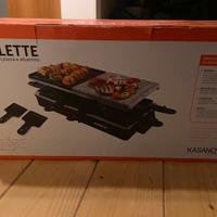 Piastra elettrica + barbecue elettrico