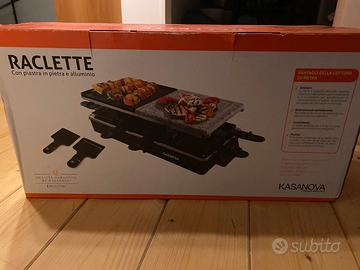 Piastra elettrica + barbecue elettrico