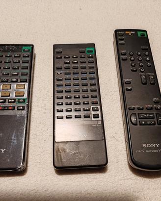 Telecomandi Sony Tv/Vhs/Minidisck Deck Leggere