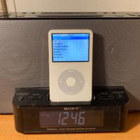 Radiosveglia Sony Dream Machine + Ipod Classic