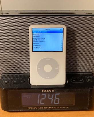 Radiosveglia Sony Dream Machine + Ipod Classic