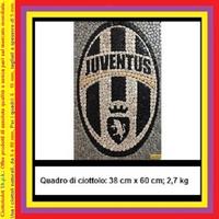 Ciottoli di fiume, JUVENTUS quadro.