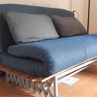 Divano letto + poltrona letto 