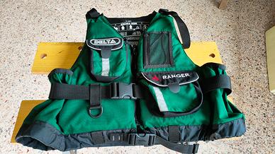 Giubbotto salvagente ranger delta kayak canoa