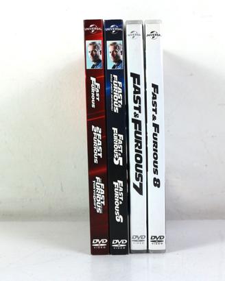 8 DVD FAST&FURIOUS  BOX COLLECTION SPECIAL EDITION