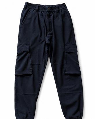 Bershka Jogger Cargo Nero Uomo Taglia S
