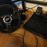 Volante PS2/PC Logitech Driving Force Pro