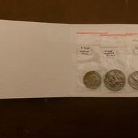 20 GR. AG. 825/1000 - CONTENUTI IN 3 MONETE REGNO