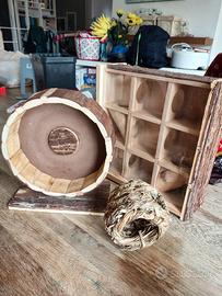 ruota, labirinto e gioco per criceti o piccoli rod