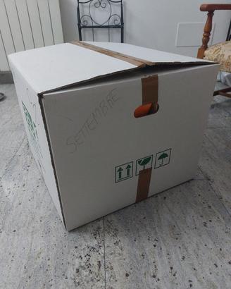 scatoloni e materiale da imballaggio