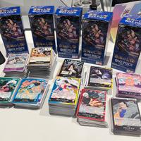 Mega lotto di 639 carte One Piece op14 Jap