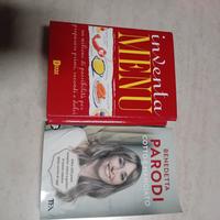 Libro e schede da cucina