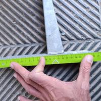 staffe ferro zincato per mensole 