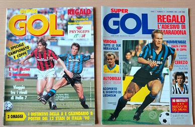 Super Gol numeri 11-1984 e 68-1989