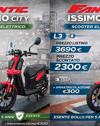 Fantic Issimo City scooter elettrico