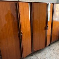 Camera da letto anni 60 in tek.