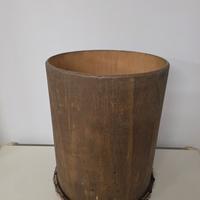 cassa per tamburo basso africano , dun dun 