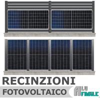 Palo per recinzioni impianto pannelli fotovoltaici