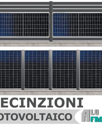 Palo per recinzioni impianto pannelli fotovoltaici