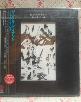 GENTLE GIANT – IN A GLASS HOUSE Japan mini-LP CD 
