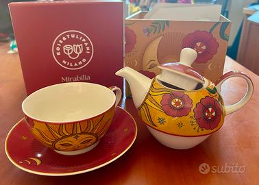 Teiera Tea for One Rose Tulipani Milano Mirabilia