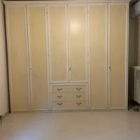 Armadio bianco in legno 6 ante S 3767