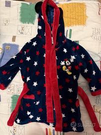 Lotto accappatoio e tutina bambino 9-12 mesi