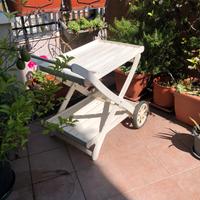 Carrello da giardino in resina