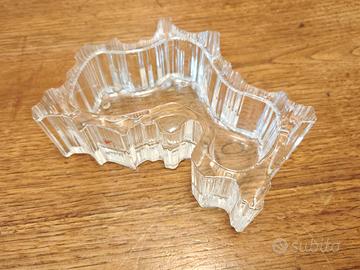 Itaca portaoggetti in cristallo Angelo Mangiarotti