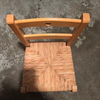 Sedia mini in legno