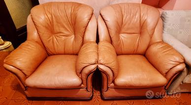 poltrone in pelle