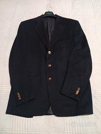 blazer blu navy loro piana vintage taglia l