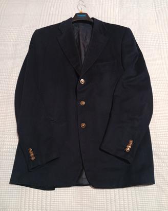 blazer blu navy loro piana vintage taglia l