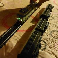 Trenino lima fs e 646 060 con luci e carozze fs 