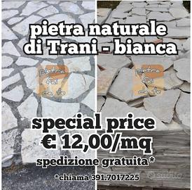 Pietra Naturale di Trani - bianca