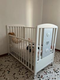 Lettino Lovely con sponde