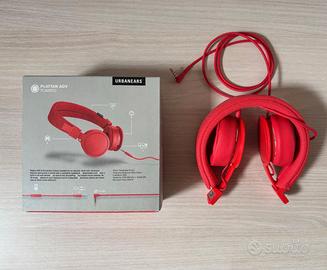 Cuffie Stereo Urbanears Plattan rosse, come nuove