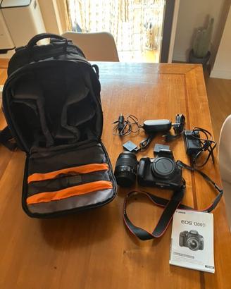 Canon Eos 1200D + accessori vari