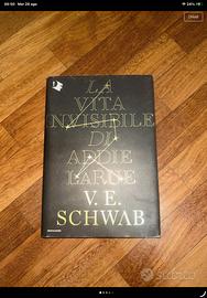 Libro romanzo la vita invisibile di Addie LaRue