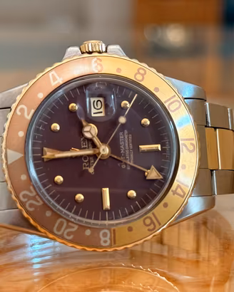 Rolex Gmt-Master ref 1675 - Nipple Brown Dial