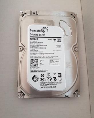 Hard disk 1 TB seagate di tipo SSHD seminuovo